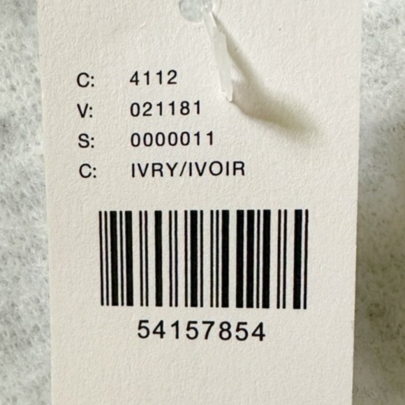 NWT Maeve Anthropologie Risa Split Hem Cowl Neck Sweater Ivory Grey size S - Picture 7 of 10